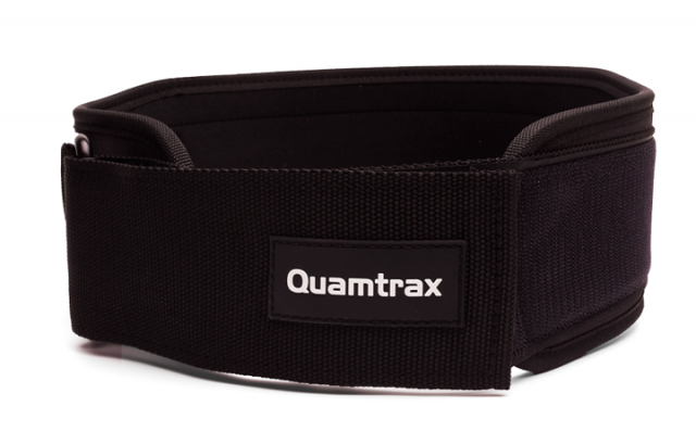 QUAMTRAX CINTURON LEATHER BELT BLACK S