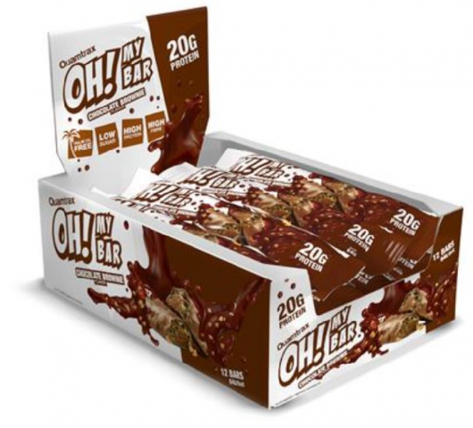 QUAMTRAX OH MY BAR 64 GR CHOCO BROWNIE