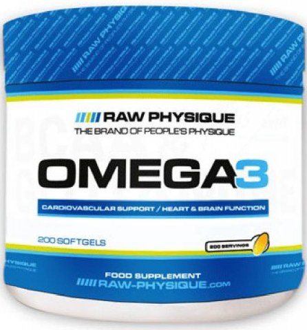 RAW OMEGA 3  200 SOFTGELS