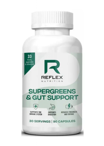 REFLEX NUTRITION SUPERGREENS & GUT 90 CAPS