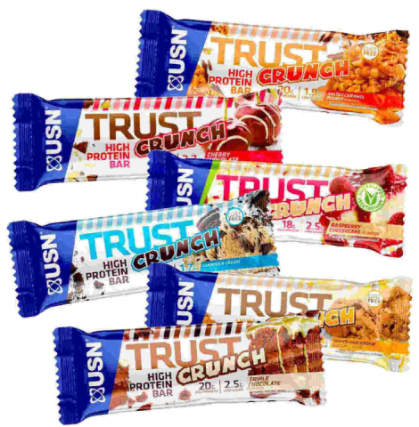 USN TRUST CRUNCH BAR BLUEBERRY MUFFIN