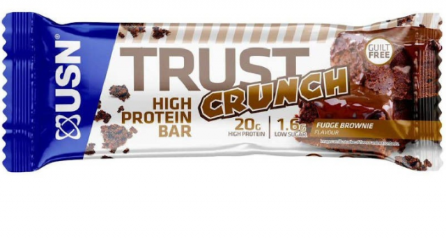 USN TRUST CRUNCH BAR FUDGE BROWNIE