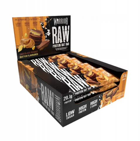 WARRIOR RAW PROTEIN BAR 75g CHOCOLATE PEANUT 