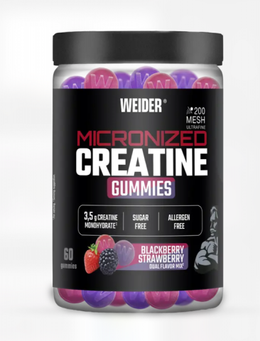 WEIDER CREATINE 200 MESH 60 GUMMIES CHERRY BLAST