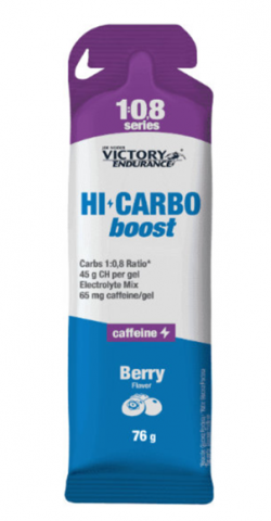 WEIDER HI CARBOBOOST GEL 76g BERRY CAFFEINE