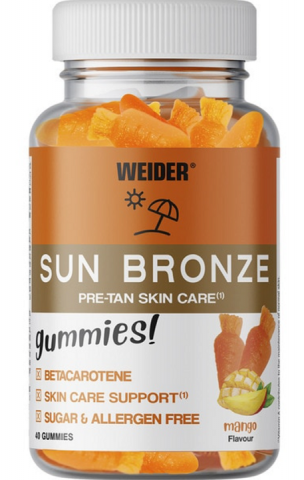 WEIDER SUN BRONZE 40 GUMMIES nueva formula