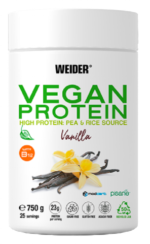 WEIDER VEGAN PROTEIN 750 GR VAINILLA